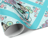 Kerst stickers , nieuw jaar cadeaupapier (Rol Hoek)