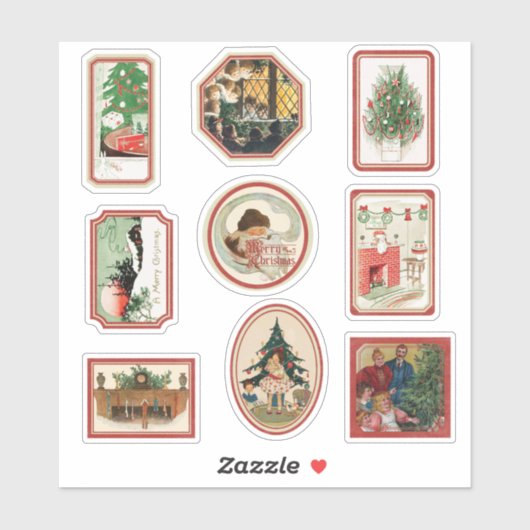 Kerst stickers Scrapbooking Journal Planner (Vel)