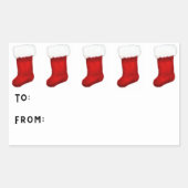 Kerst stickers sjabloon (Voorkant)