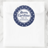 Kerst stickers van Navy Stars (Tas)