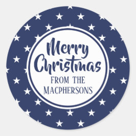 Kerst stickers van Navy Stars