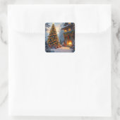 Kerst stickers voor buiten (Tas)