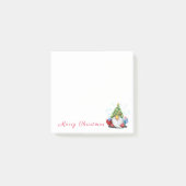 Kerst Sticky Notes Gift Gnoom met geschenken (Voorkant)