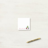 Kerst Sticky Notes Gift Gnoom met geschenken (Op bureau)