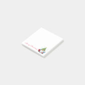 Kerst Sticky Notes Gift Gnoom met geschenken (Schuin)