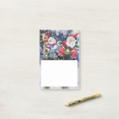 Kerst Sticky Notes Happy Christmas Friends (Op bureau)