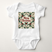 Kerst  stijl Baby Bodysuits