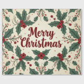 Kerst  stijl inpakpapier (Vlak)