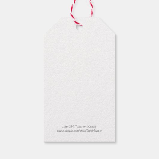 Kerst Stovetop Potpourri Gift Label Cadeaulabel (Achterkant)