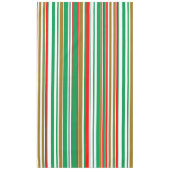 Kerst Strepen Vakantie Tafelkleed (Voorkant)