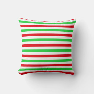 Kerst Strepen Worp Kussen 2