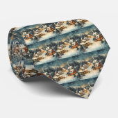 Kerst  Stropdas (Opgerold)