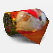 Kerst stropdas (Opgerold)