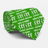 kerst stropdas (Opgerold)