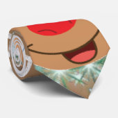 Kerst stropdas, Rendier Stropdas (Opgerold)