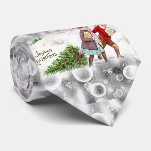 Kerst stropdas, vintage stropdas