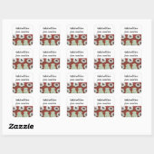 Kerst Suikerkoekjes Verpakking Sticker (Vel)