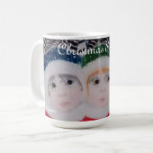 Kerst Surprise schattige kinderen mok (Voorkant links)