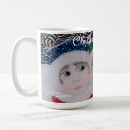 Kerst Surprise schattige kinderen mok