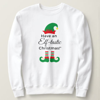 Kerst Sweatshirt Dames - Elf-tastic!