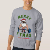 Kerst Sweatshirt, Gym fit, Trui (Voorkant)