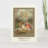 Kerst Sympathie Denken aan U Herinnering Feestdagen Kaart (Voorkant)