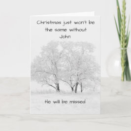 Kerst sympathie kaart - aanpasbaar!