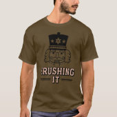Kerst-T-shirt 'Crushing It Nutcracker' T-shirt (Voorkant)