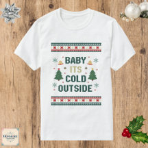 Kerst T-shirt - Festief lelijk jingle-ontwerp