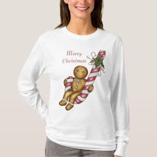 Kerst T-shirt Gingerbread Merry Christmas