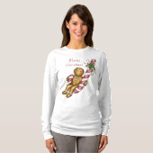 Kerst T-shirt Gingerbread Zalig Kerstfeest (Voorkant volledig)