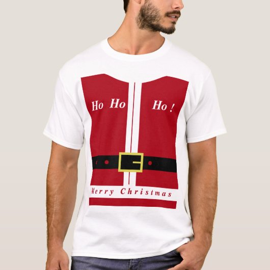 Kerst T-shirt Grappig Sinterklaas Design Gift (Voorkant)