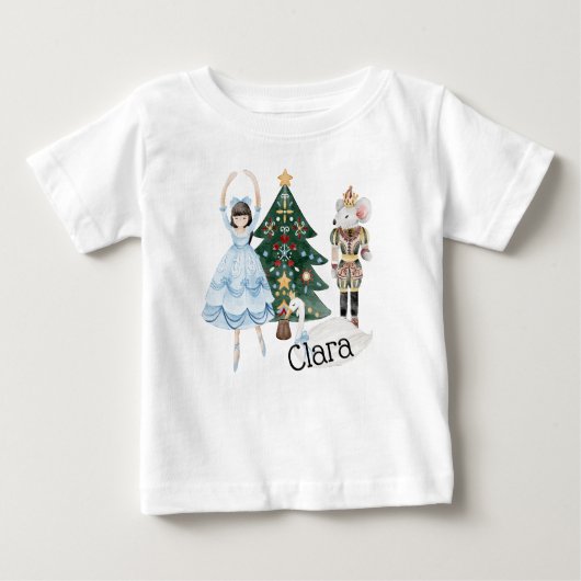Kerst-T-shirt met Clara (Voorkant)