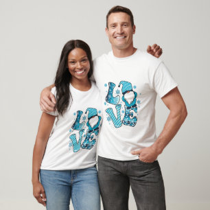 Kerst T-shirt met de tekst 'Liefde'