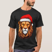 Kerst T-shirt met leeuw (Voorkant)