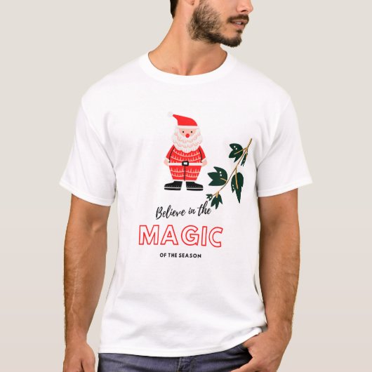 Kerst T-shirt ontwerp voor man (Voorkant)