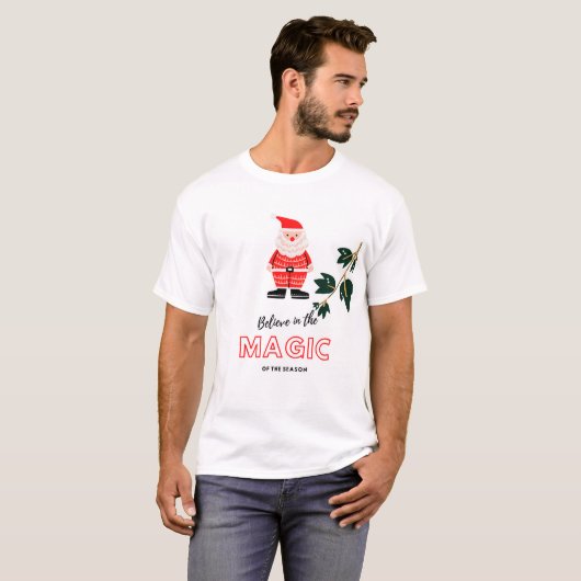 Kerst T-shirt ontwerp voor man (Voorkant volledig)