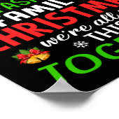 Kerst T-shirt  Poster (Hoek)
