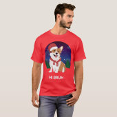 Kerst T-shirt voor Hondenliefhebbers Essential T-S (Voorkant volledig)