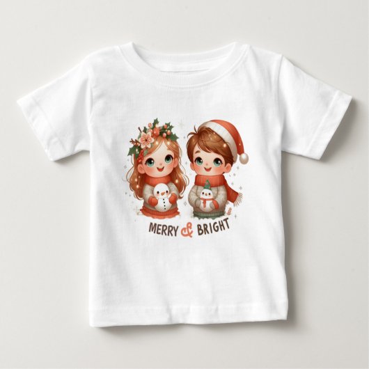 Kerst T-shirt voor kinderen (Voorkant)