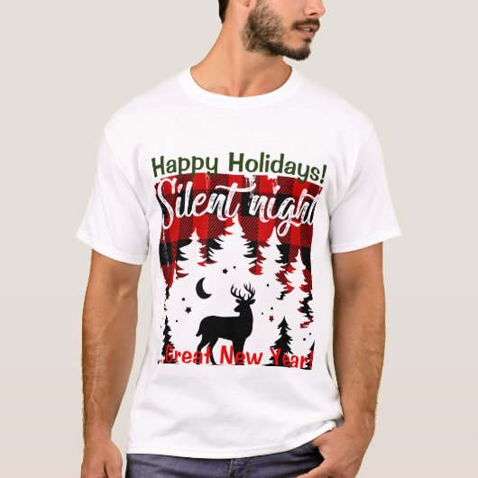 Kerst T-shirt voor mannen of vrouwen (Voorkant)