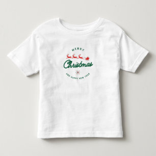 Kerst T-shirt voor peuters Vrolijk Kerstfeest & Ge