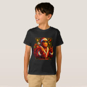 Kerst T-Shirts Grappige Kerst Sasquatch Kerstman B (Voorkant volledig)