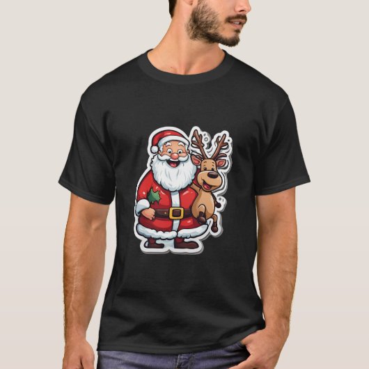 Kerst T-shirts voor familie | Overeenkomende vakan (Voorkant)