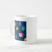 kerst taco emoji koffiemok (Voorkant links)