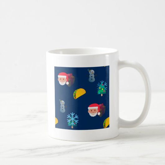 kerst taco emoji koffiemok (Rechts)