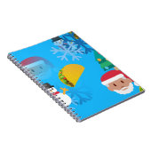 kerst taco emoji notitieboek (Rechterzijde)