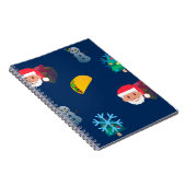 kerst taco emoji notitieboek (Rechterzijde)