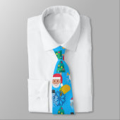 kerst taco emoji stropdas (Gebonden)