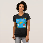 kerst taco emoji t-shirt (Voorkant volledig)